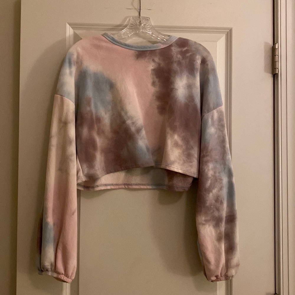 Publik Tie-Dye Cropped Long Sleeve